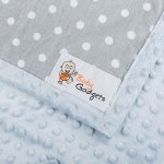 BabyGadgets Deka s rukávmi pre deti Baby Wrap Active - mentolová