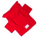 Baby Gadgets Deka s rukávmi pre deti Baby Wrap Active - červená