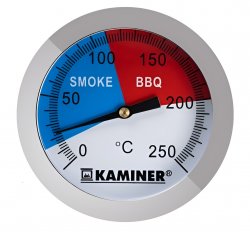 Kaminer Teploměr do udírny 0-250°C 