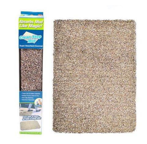 Verk Clean Step Mat - rohožka Vysoko absorbčný béžová 70x46 cm