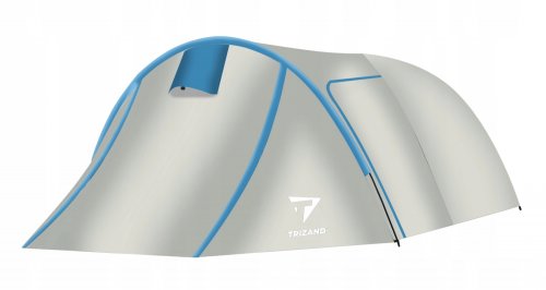 Trizand 12572 Stan pre 3 osoby 120 x 220 x 370 cm modrostrieborné