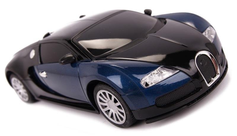 KIK KX9420 RC Bugatti Veyron 1:24 Blue Black Style