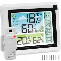 ISO 15746 Meteorologická stanica s farebným displejom