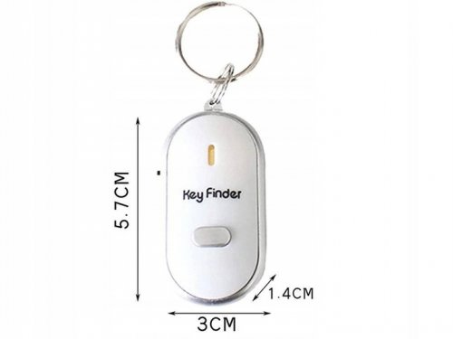 Verk 01571 Lokátor Klíčů - Key Finder bílá