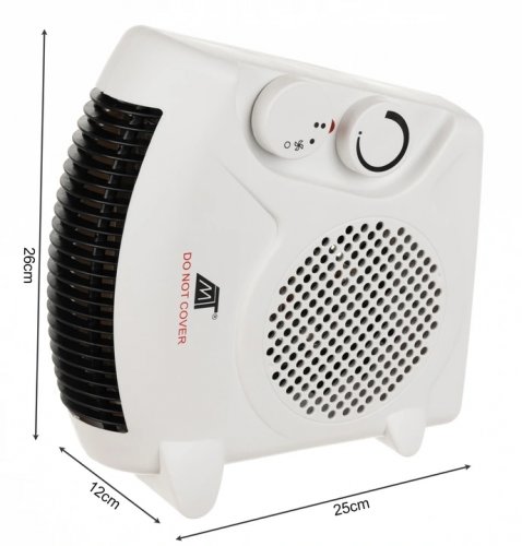 Malatec 16719 Teplovzdušný ventilátor 2000 W bílý