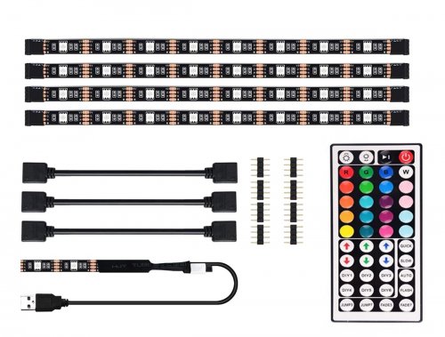 APT LED pásik za televíziu RGB 4x50CM