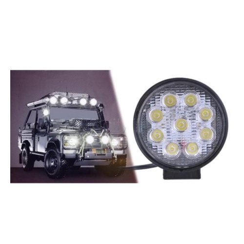 Verk 12248 Pracovné svetlo okrúhle 9 LED, 27W