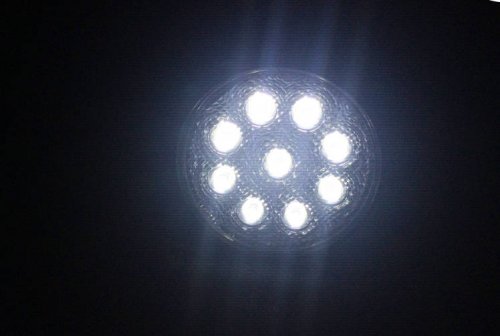 Verk 12248 Pracovné svetlo okrúhle 9 LED, 27W