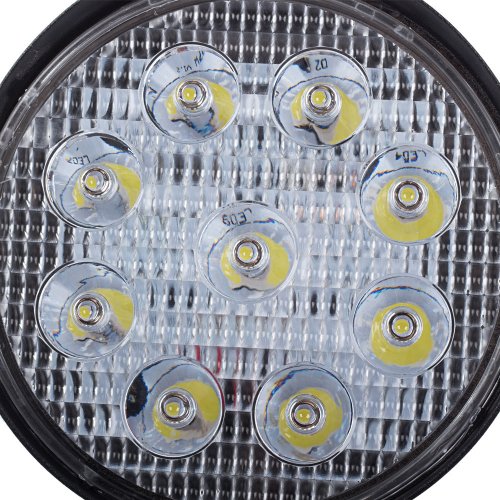 Verk 12248 Pracovné svetlo okrúhle 9 LED, 27W