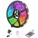 Pronett LED pásek RGB SMD 5m s dálkovým ovládáním 