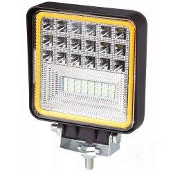 Verk 12244 Pracovné svetlo hranaté 42 LED, 126 W, IP67