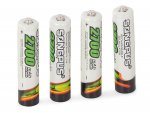 Songpus Baterie AAA 2700mAh 4ks blistr