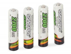 Songpus Batérie AAA 2700mAh 4ks blistr