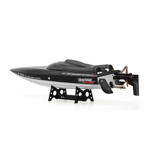 KIK RC Loď High Speed ​​50 km/h, Racing Boat Black Carbon 1:8, 65 cm