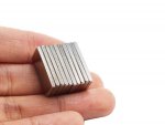 Verk Silný neodymový magnet 10x5x1, 5mm 10 ks