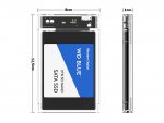 Verk 06222 Puzdro pre SATA HDD 2,5'' usb 3.0