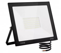 Pronett Halogenový LED reflektor, studená bílá,  IP66, 100W