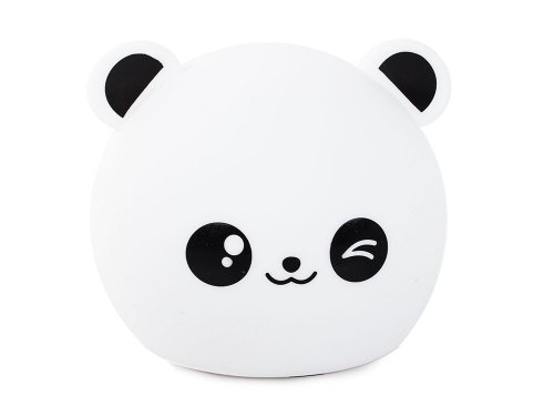 Verk 24079 Nočná RGB lampička dotyková panda USB 1200mAh s diaľkovým ovládaním