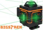 Bigstren 18763 4D Krížový Nivelačný Laser 16 Líniový Prístroj