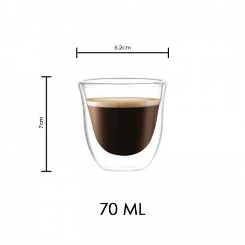 eCa Termo sklenice na kávu 70 ml 1 ks