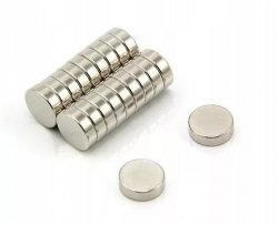 Pronett Silný neodymový magnet 10 x 2mm, 10 ks