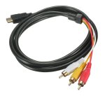 APT HD29A Kabel HDMI - 3 RCA 