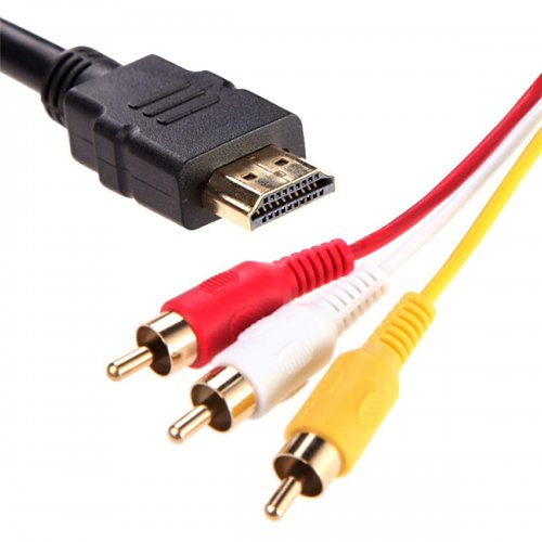 APT HD29A Kabel HDMI - 3 RCA 