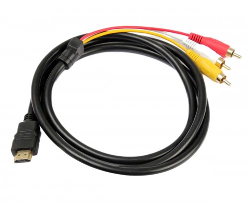 APT HD29A Kabel HDMI - 3 RCA 