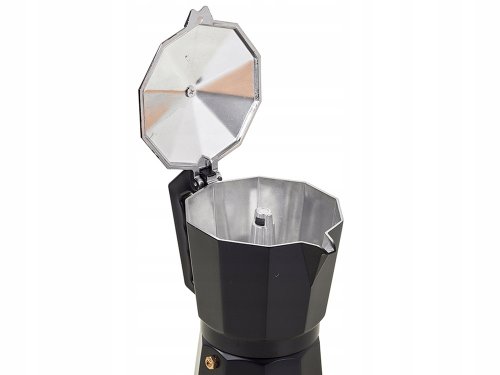 Verk 07043 Moka konvice 9 - 450 ml - černá