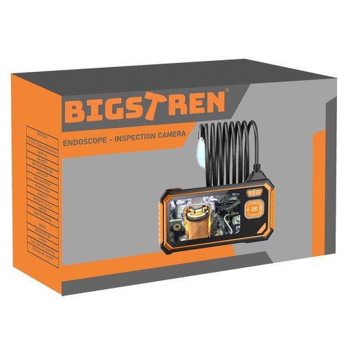 Bigstren 19376 Profesionální endoskopická kamera 4,3', FULL HD, IP67, 5 m