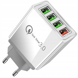 Verk 06262 Nabíjačka s rýchlonabíjaním 4x USB 3.0 Quick Charge