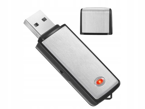 Verk 06254 Mini diktafón v USB kľúči 8 GB