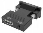 Verk 06253 Prevodník HDMI na VGA D-SUB + Audio výstup