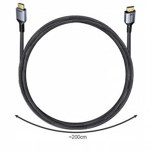 Izoxis 18929 Kabel HDMI 2.1 High Speed, 8K 60Hz, 2m černý