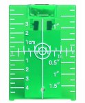 APT AG766 Terč na zvýraznenie laserového lúča zelený