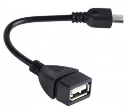 APT AK220 USB adaptér - redukcia USB samica - micro USB samec HOST OTG