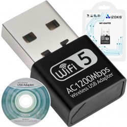 Izoxis 19181 Adapter WIFI na USB 1200Mbps 