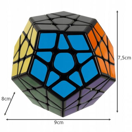 Kruzzel 19886 Magická kocka MEGAMINX - 12 stranná