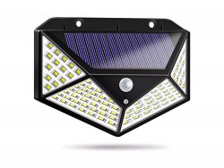 Verk 24240 Solárne vonkajšie 100 LED SMD osvetlenie s pohybovým senzorom