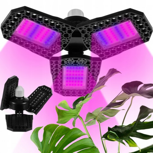 Gardlov 20440 Osvetlenie pre pestovanie rastlín GROW LIGHT E27, 108 LED, 8 W