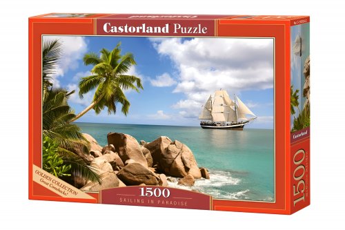 CASTORLAND Puzzle Plavba rajom 1500 dielikov