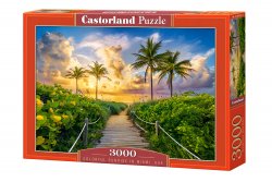 CASTORLAND Puzzle Sunrise in Miami 3000 dílků