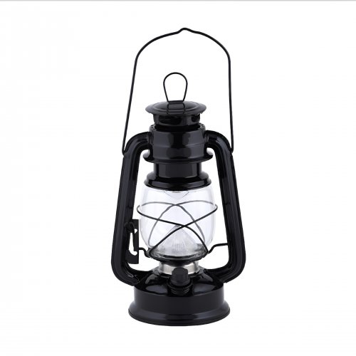 Pronett XJ3891 Petrolejová lampa 19 cm červená