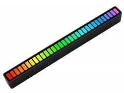 Verk 12277 LED ambientní RGB osvětlení USB černé