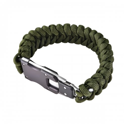 Pronett Náramok prežitie Paracord maskáč