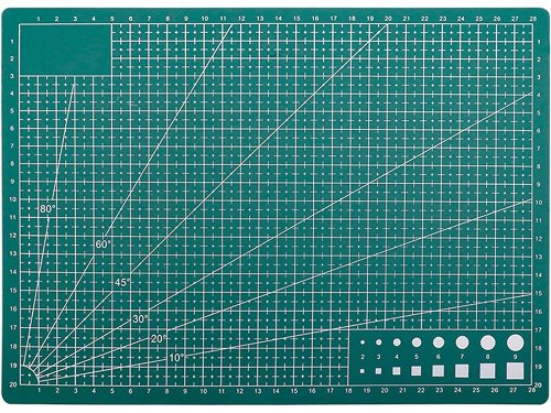 Verk 11354 Podložka na řezání a stříhání oboustranná A4 zelená