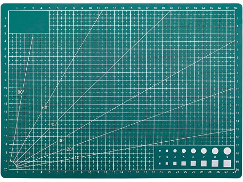 Verk 11354 Podložka na řezání a stříhání oboustranná A4 zelená