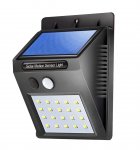 LEDLIGHT 0593 Solárne vonkajšie 30 LED SMD osvetlenie s pohybovým senzorom