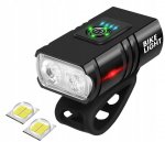 Verk 14403 Sada LED osvetlenia na bicykel, 4T6, AKU 2 ks