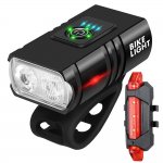 Verk 14403 Sada LED osvetlenia na bicykel, 4T6, AKU 2 ks